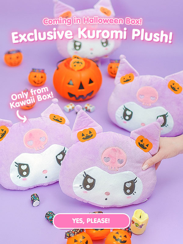 Time's Running Out! 🎃 Get The Exclusive Kuromi Plushie! 💜 - Kawaii Box